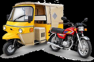 Motorbike & Rickshaw
